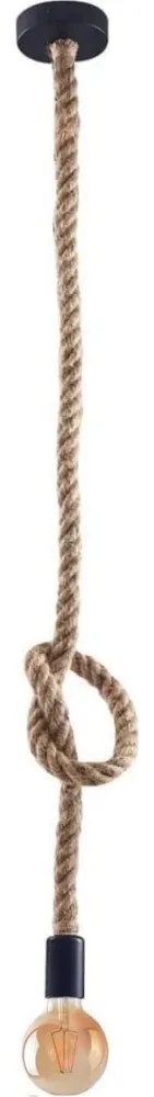 Lustră LED pe cablu ROPE 1xE27/8W/230V