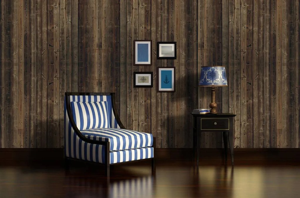 Fototapet - Textura - scănduri de lemn (152,5x104 cm)
