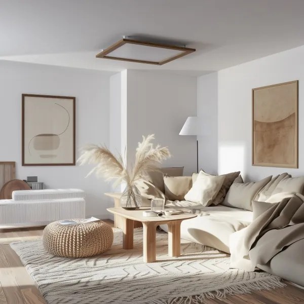 Eglo - Panou LED RGBW SALOBRENA-C 30,5W 230V maro + DO reglabil