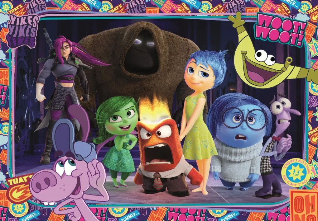 Disney Întors pe dos Brains Team Puzzle Clementoni de 104 piese