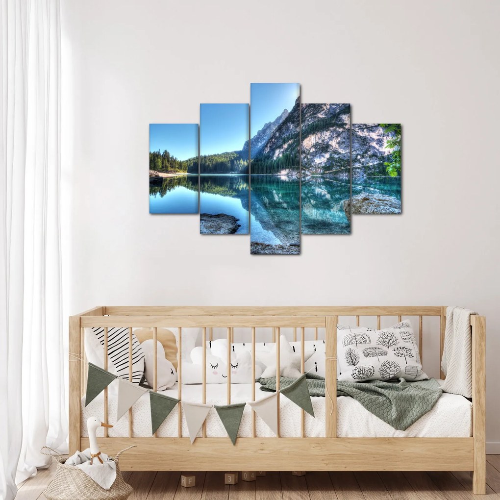 Tablou - Lac montan (150x105 cm)