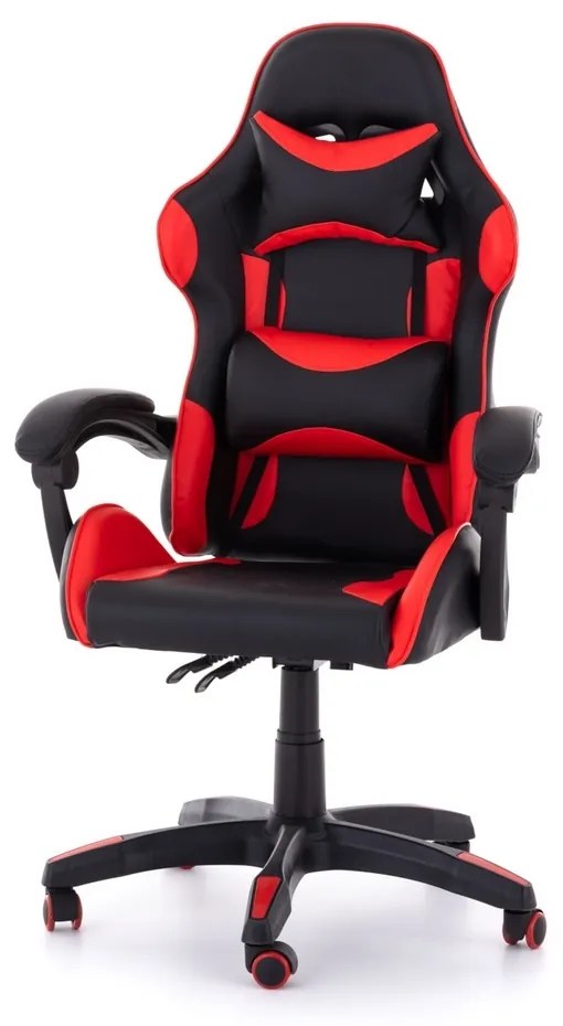 Scaun gaming Forza, rosu/negru