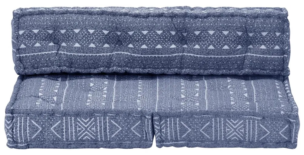 Perna fotoliu puf, indigo, material textil 1, Indigo, Canapea cu spatar