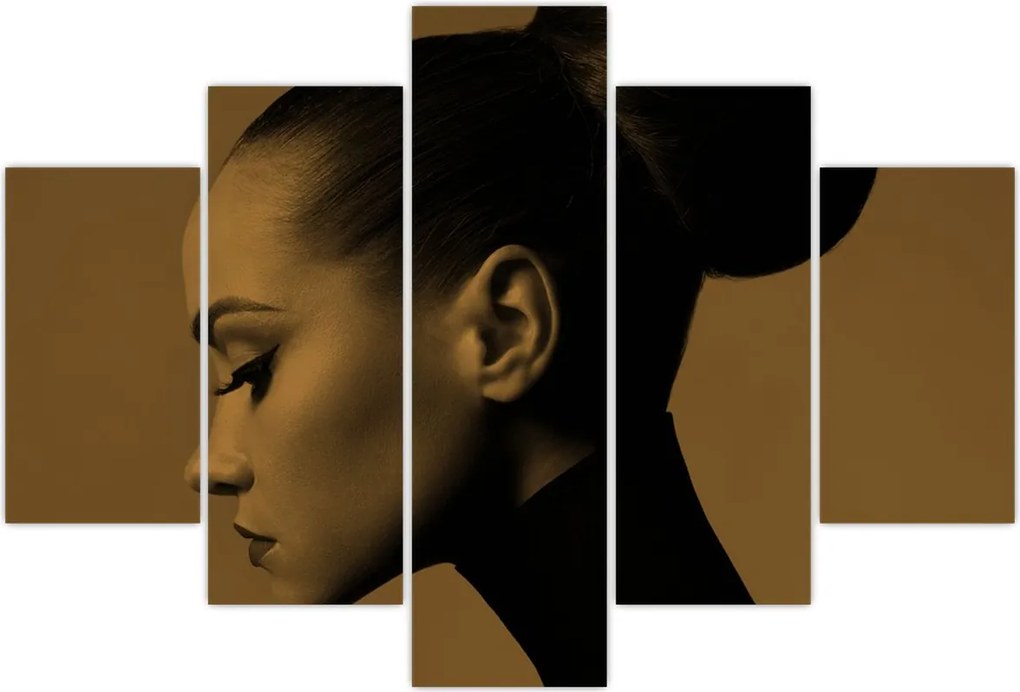 Tablou - Femeie în profil (150x105 cm)