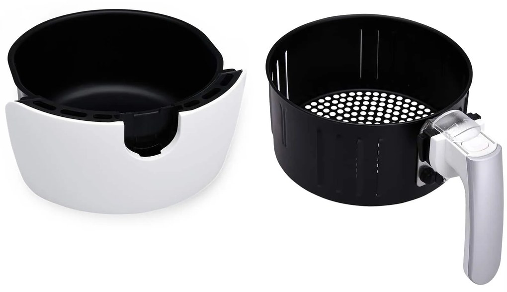 Deuba Cuptor cu aer cald 9 in 1 alb - 3,6 litri