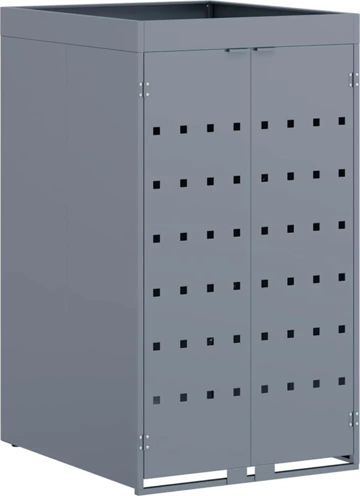 vidaXL Depozitare pentru pubela cu acoperiș pentru ghiveci, pentru pubela unică de 240L