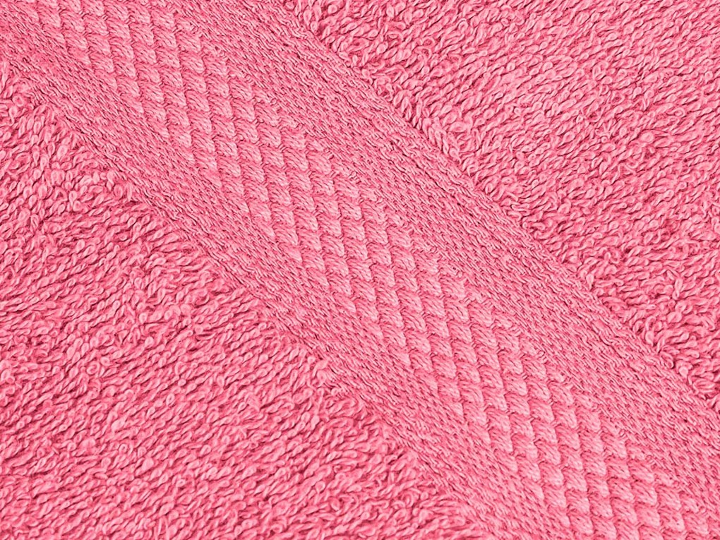 1x prosop mare CLARYSSE ELEGANCE 70x140 cm + 1x prosop CLARYSSE 60x110 cm 100% bumbac, coral