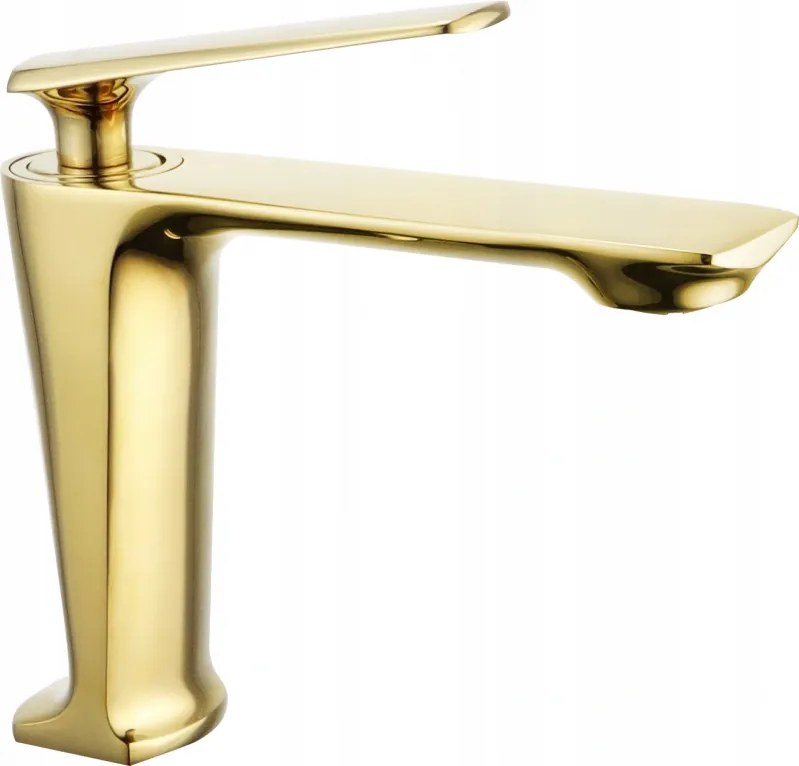 Mexen Ares baterie pentru chiuvetă, aurie - 744100-50