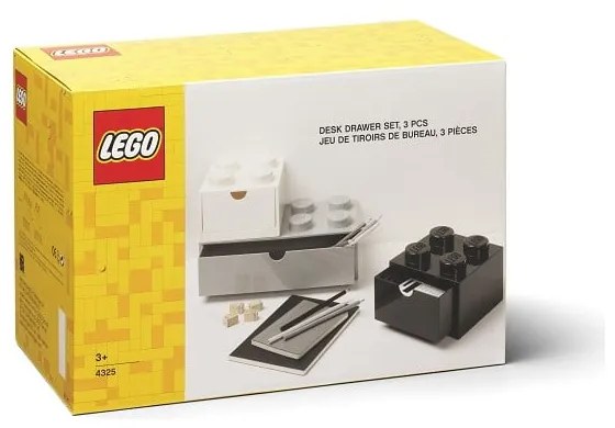 Cutii de depozitare din plastic pentru copii în set de 3 Multi-Pack - LEGO®
