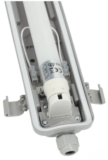 Corp de iluminat LED fluorescent industrial T8 1xG13/18W/230V 4000K IP65 128 cm