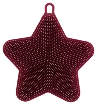 Florina Burete de spălat vase din silicon Smart, stea