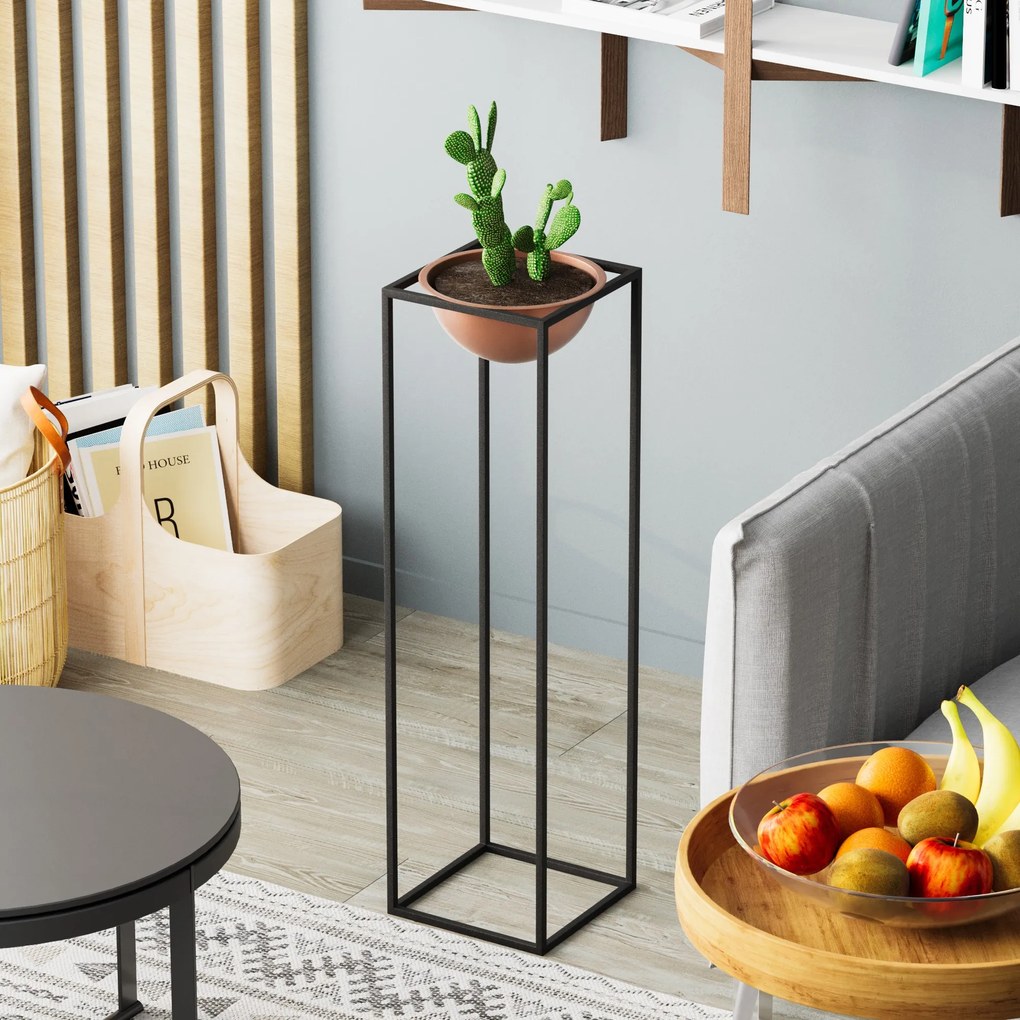 Ghiveci decorativ, Aberto Design, Culoare: Negru
Cupru