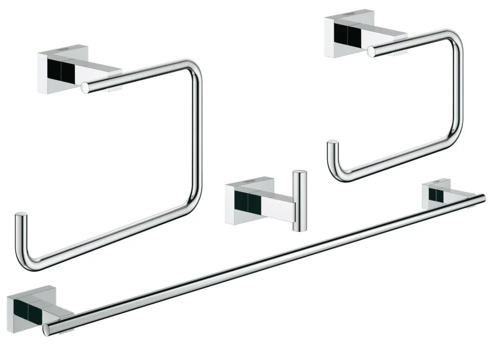 Grohe Essentials Cube Master Set accesorii 4 in 1