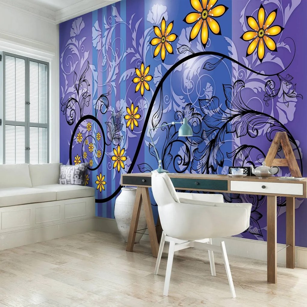 Fototapet - Flori (152,5x104 cm)