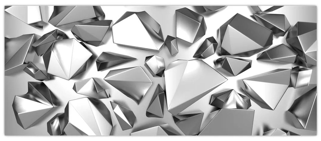 Tablou cu abstracție 3D (120x50 cm)