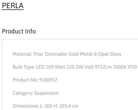 Lustra LED suspendata, deosebita design lux PERLA