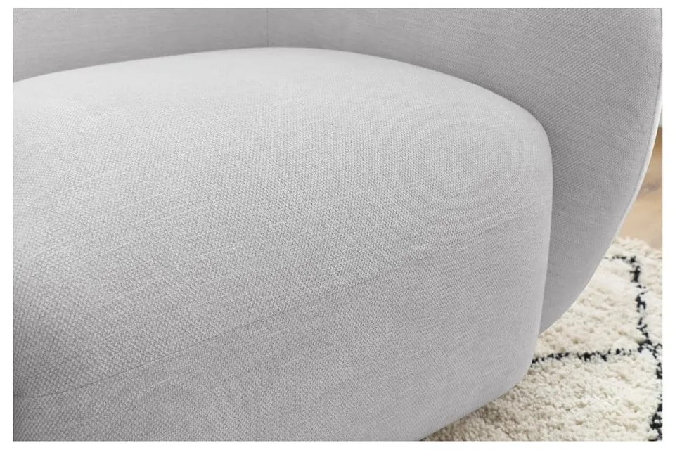 Fotoliu gri Celine – Bobochic Paris