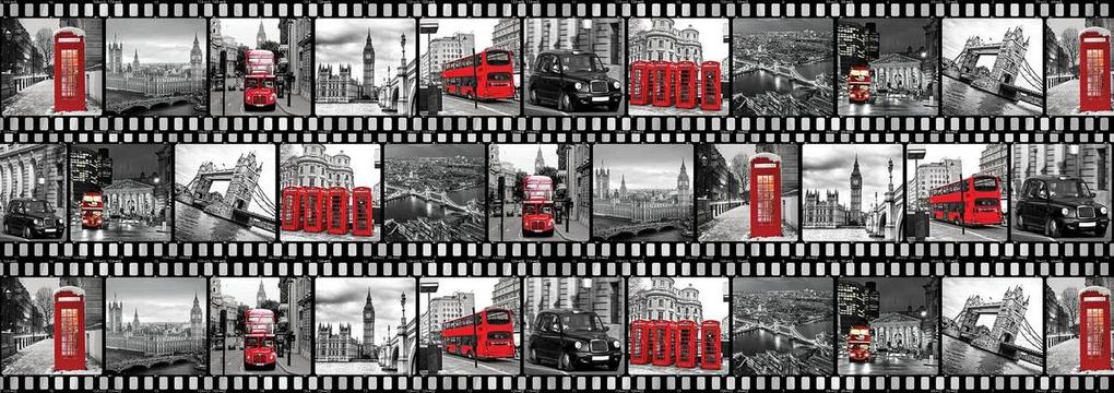 Fototapet - Rolă de film - Londra (152,5x104 cm), în 8 de alte dimensiuni noi