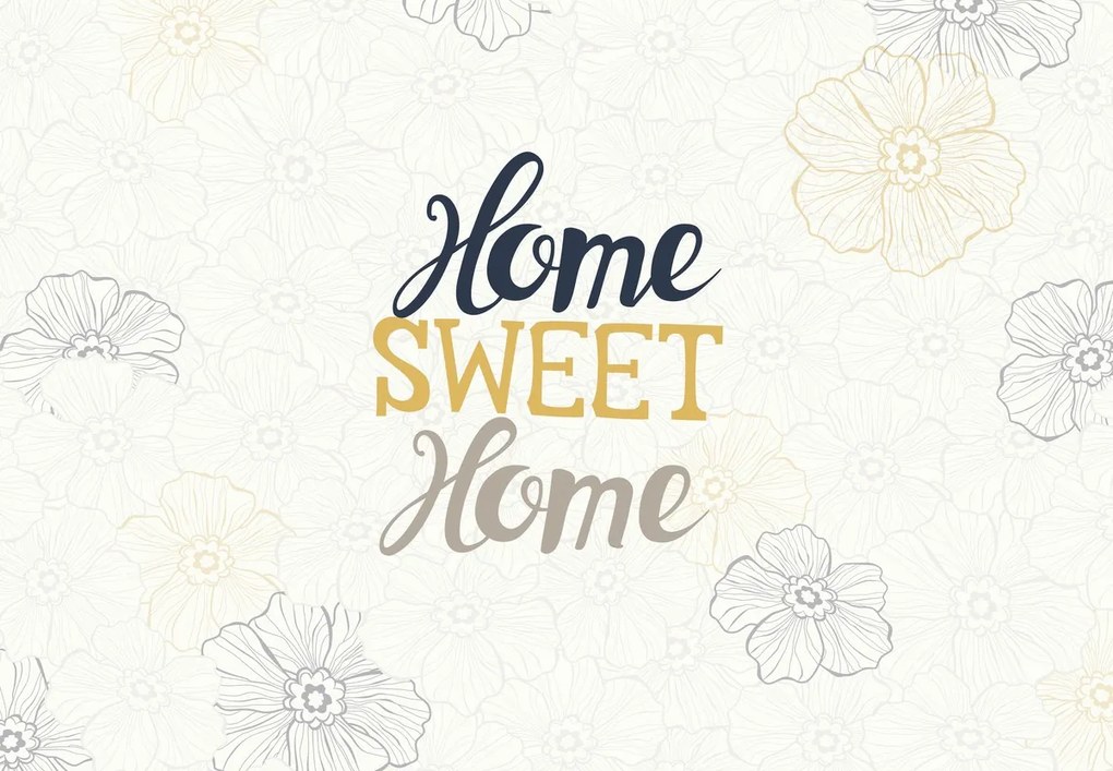 Fototapet - Home sweet home 3 (147x102 cm)