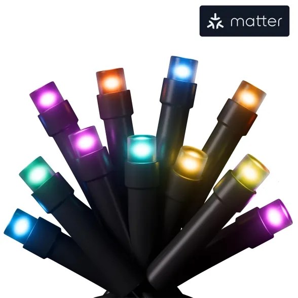 Instalație LED RGBW de Crăciun de exterior ESSENTIALS 250xLED 2x10m 2700-6500K Wi-Fi IP44