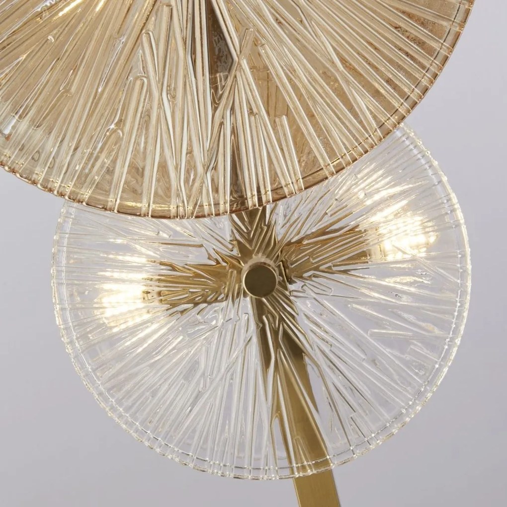 Lampadar, Lampa de podea moderna design deosebit Wagon Wheel 6Lt