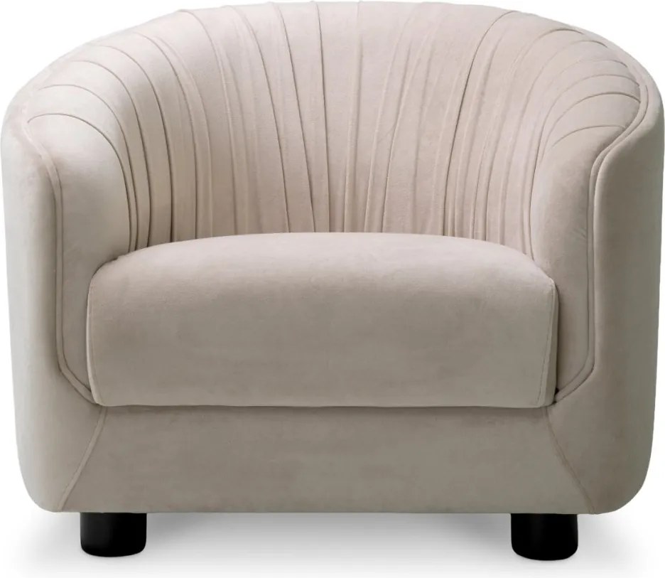 Fotoliu modern LUX Jameson, Amaro cream