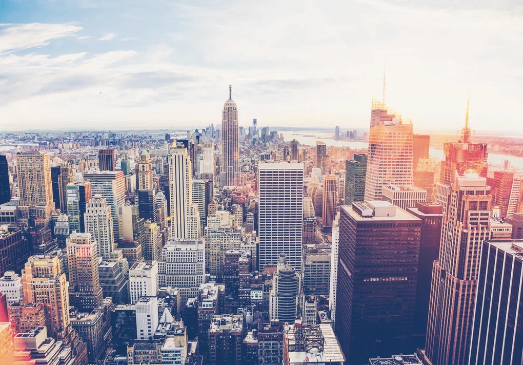 Fototapet - Privire spre New York City (152,5x104 cm)