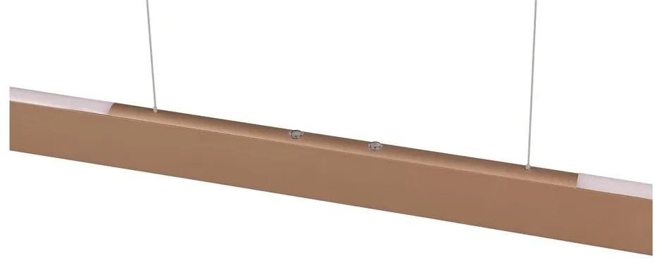 Lustră maro LED Helios – Trio