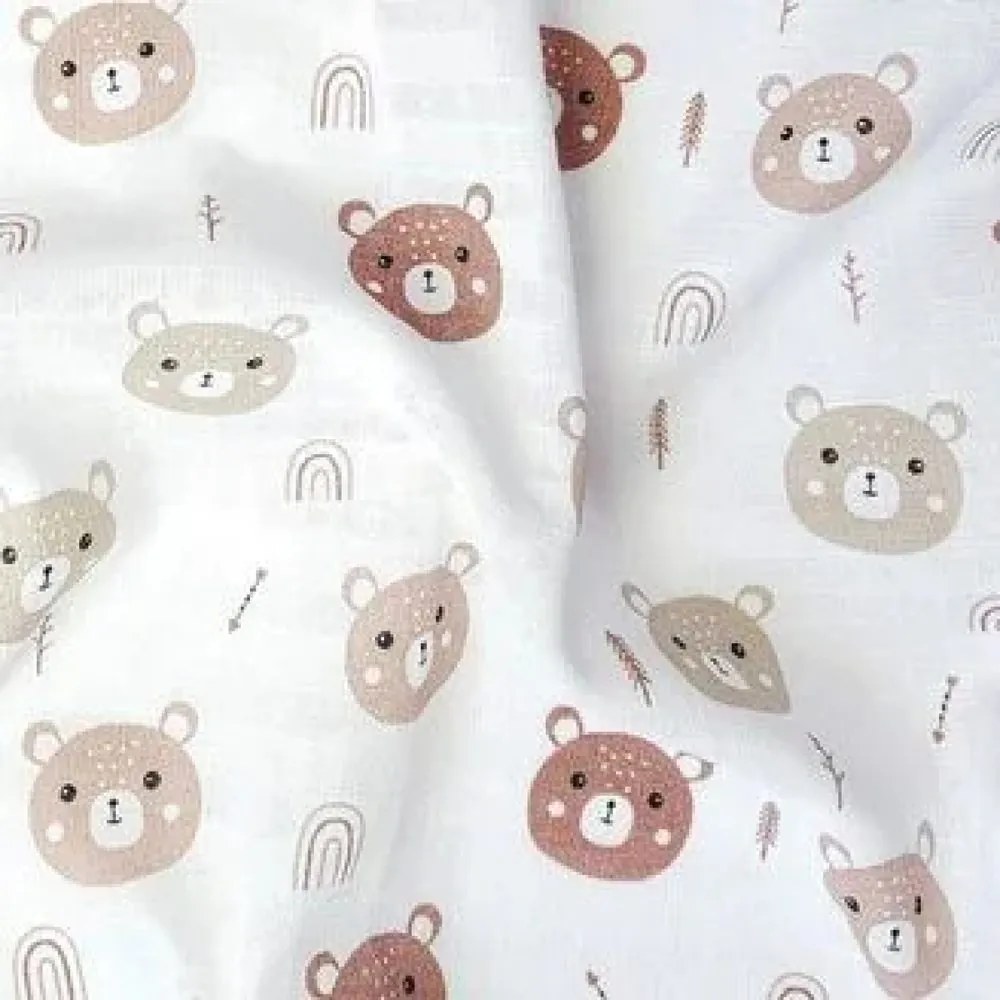 Scutece textile 5 bucăți: Ursuleț & săgeți