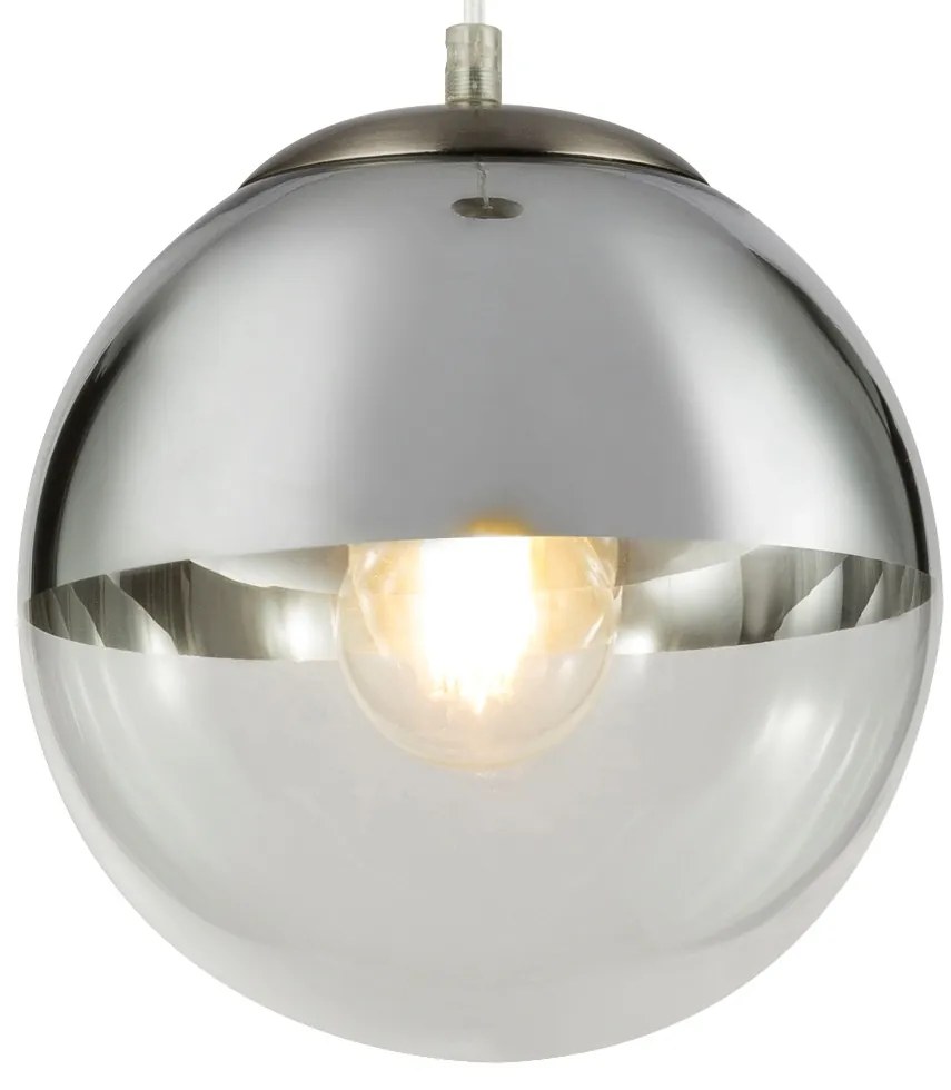 Lustra / Pendul modern 20cm VARUS nickel/crom 15851 GL