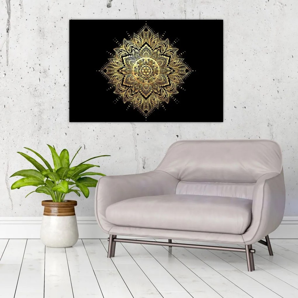 Tablou - Mandala bogăției (90x60 cm)