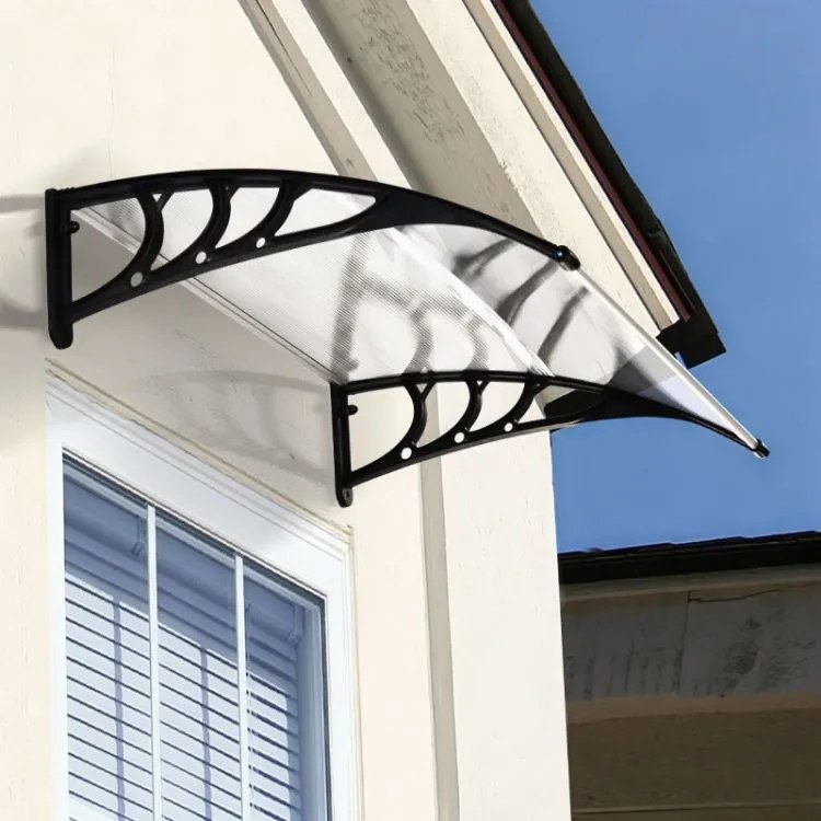 Acoperiș deasupra ușii din față - policarbonat Šírka: 80 cm | Dĺžka: 120 cm