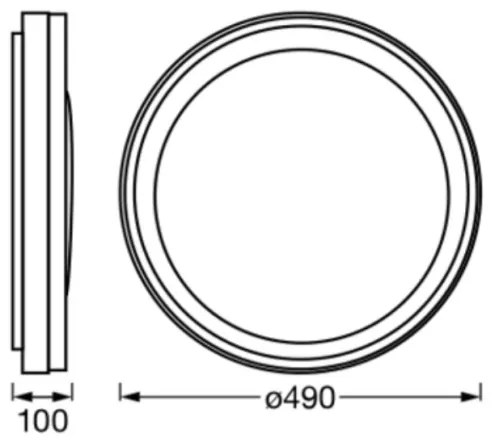 Ledvance - Plafonieră SMART+ MAGIC LED RGBW dimabilă/38W/230V Wi-Fi