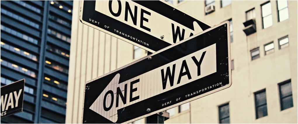 Tablou - New York ONE WAY (120x50 cm)
