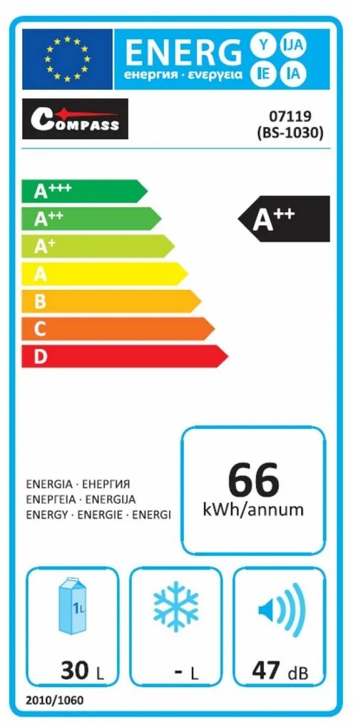 Ladă frigorifică Compass ECO 30 l, 230 V / 12 V