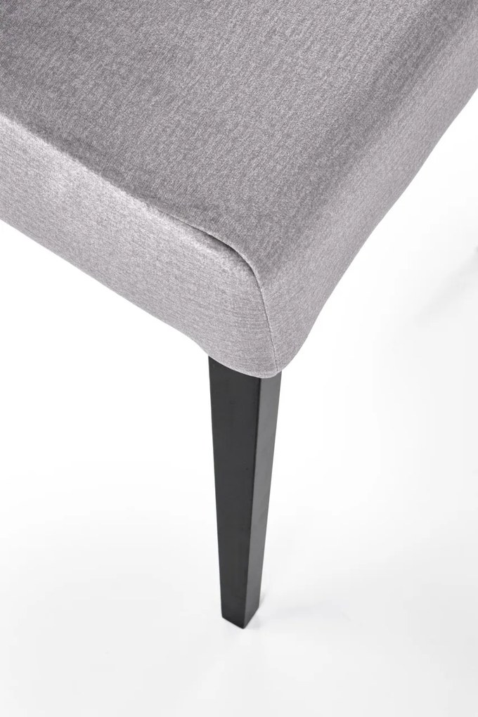 Scaun Clarion 2 velvet gri/negru Monolith 85
