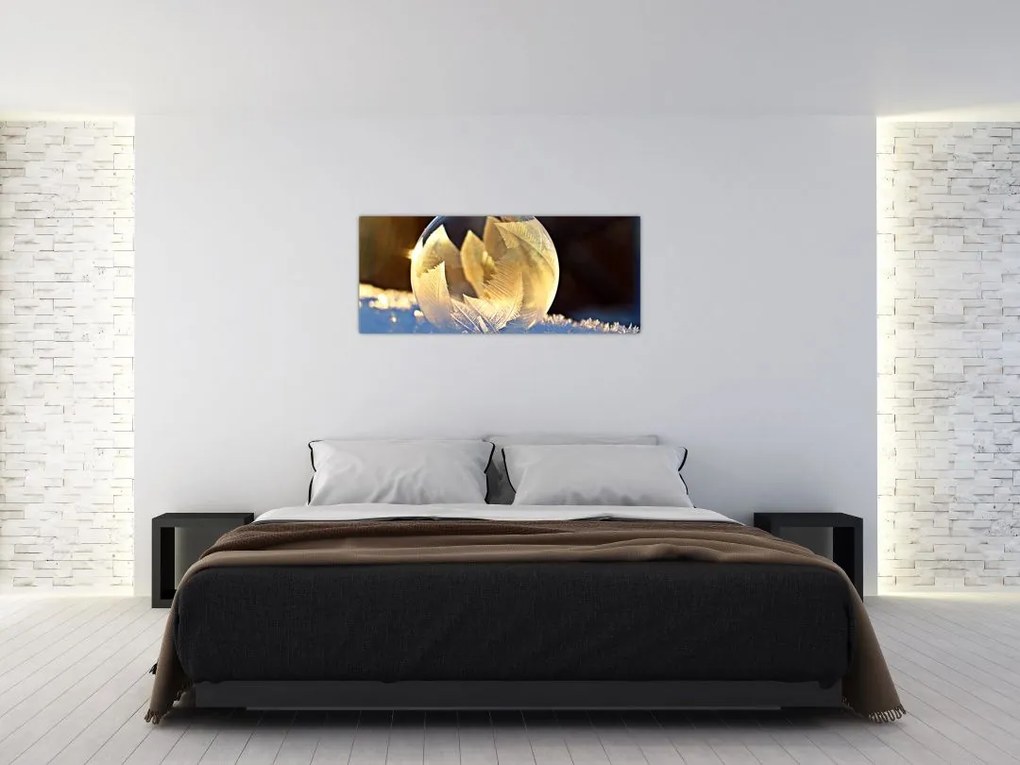 Tablou cu bulină înghețată (120x50 cm)