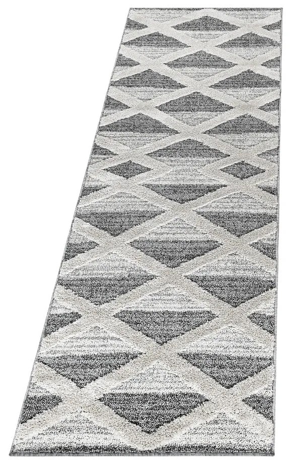 Covor tip traversă gri 80x250 cm Pisa – Ayyildiz Carpets