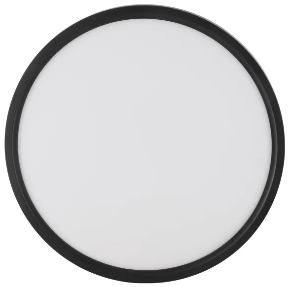 Brilliant - Plafonieră LED cu senzor GALO LED/26W/230V 3000K, Ø 40 cm, negru