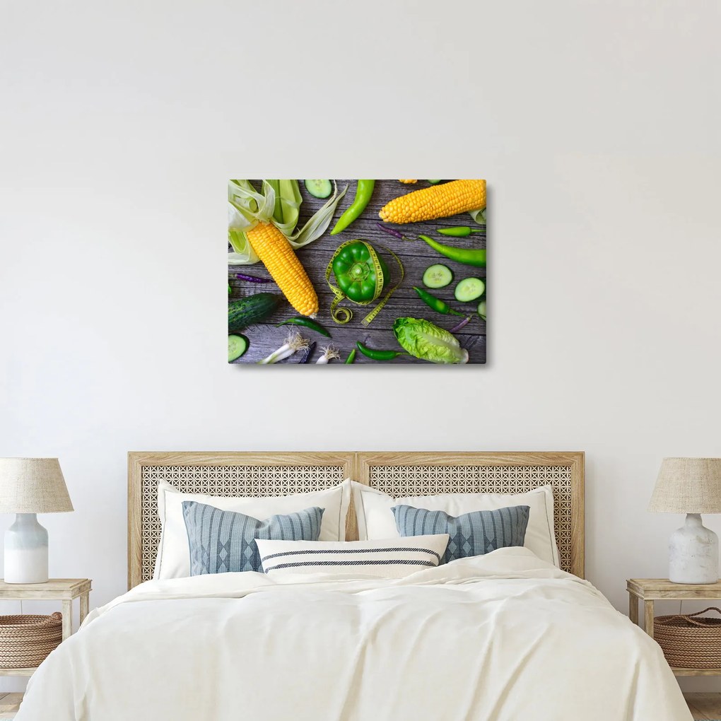 Tablou cu legume (70x50 cm)