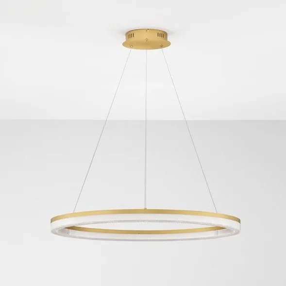 Lustra suspendata LED CCT design circular Luana 80cm NVL-9130639