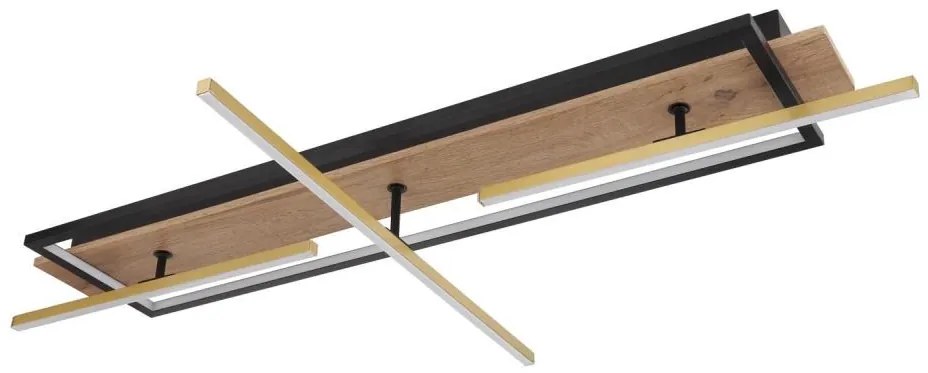 Globo 67296D2 - Plafonieră BEATRIX LED/48W/230V, maro