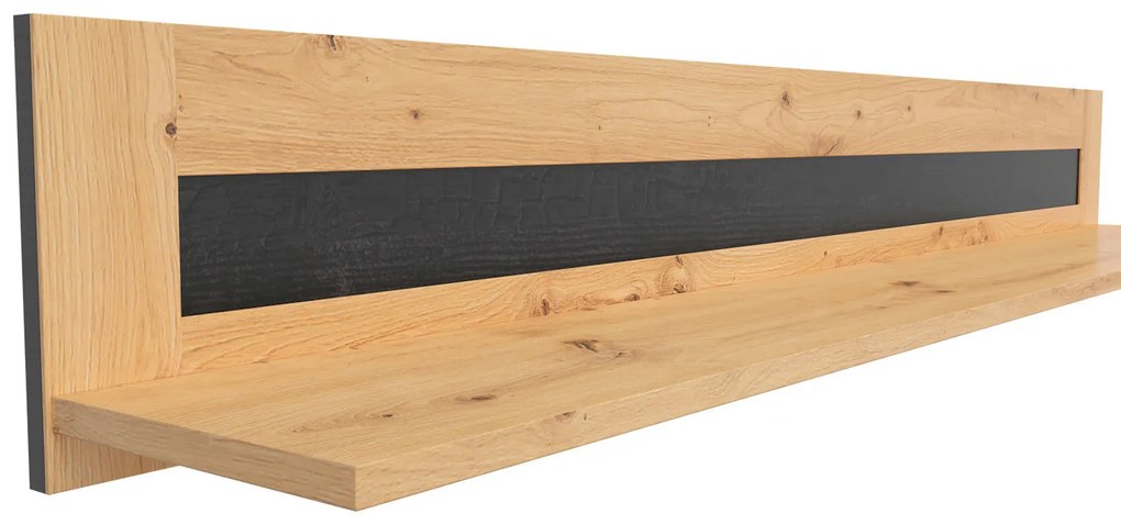 Raft Ostia POL/160 (Stejar artisan + Stejar negru). 1025961