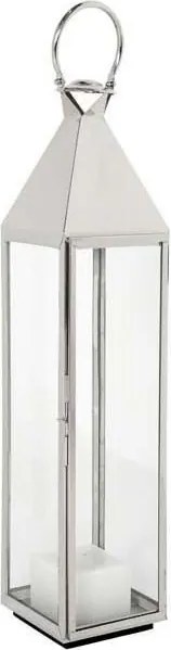 Suport lumanare design LUX Vanini L, nickel 104378 HZ