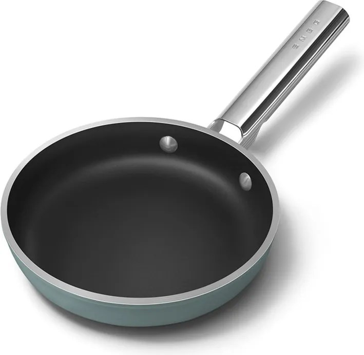 Tigaie SMEG FPF2002EGM, 1,5 l, Ø20 cm, Acoperire ceramica antiaderenta, Pana la 250°C, Fara PFAS, Inductie, Verde smarald