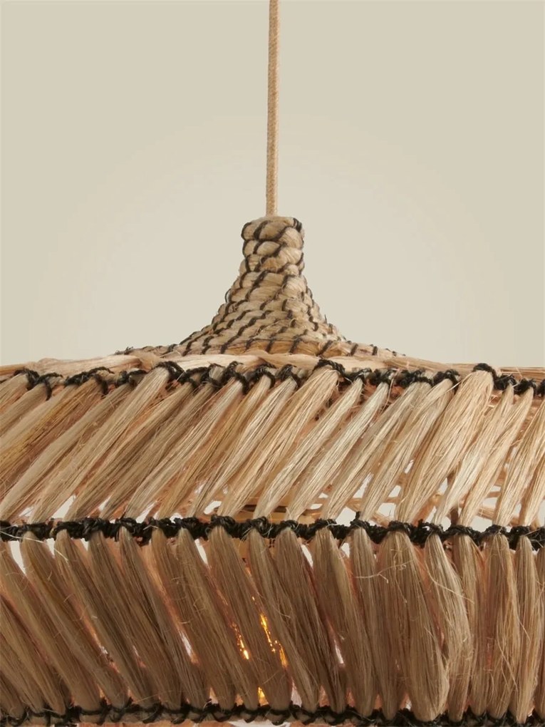 Lustra boho style Rinjani 60x29cm natural, M