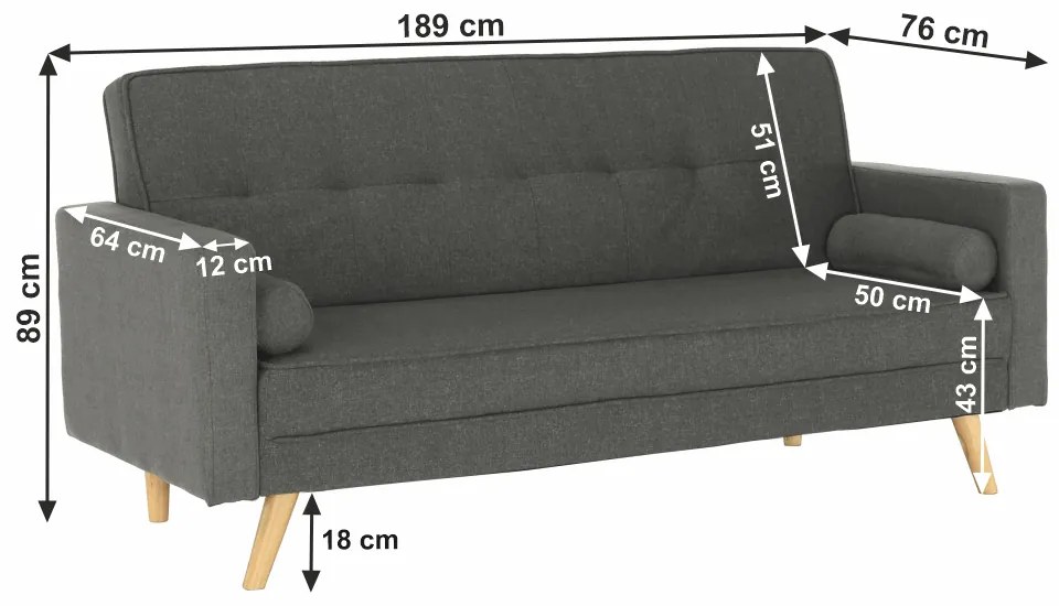 Canapea extensibilă Orgus. 809420