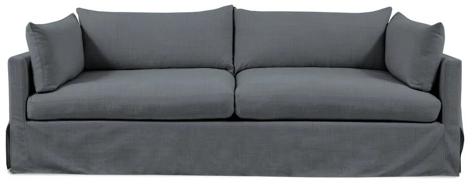 Canapea gri închis 244 cm Horn – Scandic