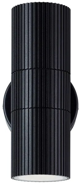 Aplică de exterior Brilliant KEOLA 2xGU10/10W/230V IP44 negru