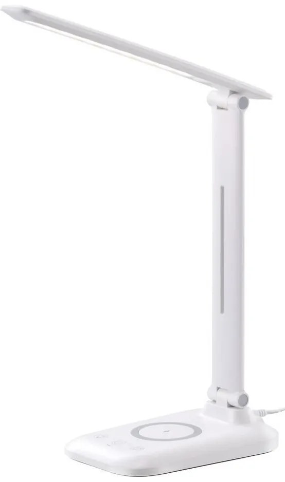 Immax 09107L - Lampă de birou LED dimabilă cu încărcare wireless QI LUMI LED/7W/230V albă